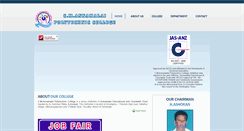 Desktop Screenshot of cmannamalai.org